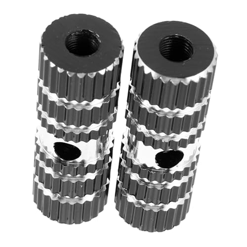 VICASKY 1 Pair Aluminum Alloy Foot Pegs for Bikes Extended Non Slip Footrests for Mountain and City Bicycles Durable Accessories for Secure Riding Experience