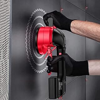 Tile Automatic Leveling Machine, Tile Vibration Tool for Installation Suction Cup Vibrator with Power Reserve Display Design and 6 Speeds Adjustable, Max 100kg, 16.8V(2 Battery)