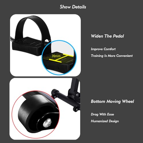 Pedal Exerciser para ejercicios de piernas y brazos miniatura 4