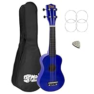 An ideal starter instrument for both adults and children alike. Fitted with 'easy to press down' nylon strings, perfect for younger players. Features geared machine heads for more accurate and longer lasting tuning. Includes a protective nylon gig ba...