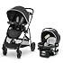 Graco Modes Element LX Travel System, 3-in-1 Modular Carseat Stroller Combo, Infant Car Seat Carrier to Toddler Stroller, Includes the SnugRide Lite LX Car Seat, Redmond