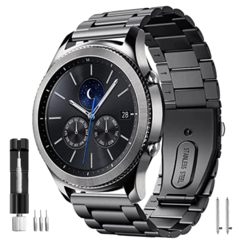 Ankersaila 22mm �o���h �Ή� Samsung Galaxy Watch 46mm/Gear S3/Galaxy Watch 3 45mm/Huawei Watch GT3 46mm/GT2 46mmGT 3 Pro 46mm,�e�����X �o��