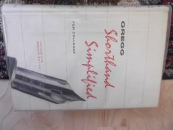 Hardcover Gregg Shorthand Simplified for Colleges, Vol. 1 Book