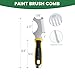 VOOMEY 5-in-1 Brush Roller Cleaner Tool (2-Pack),Heavy-Duty Metal Paint Brush Comb with Hammer Base for Painting Pros & DIYers