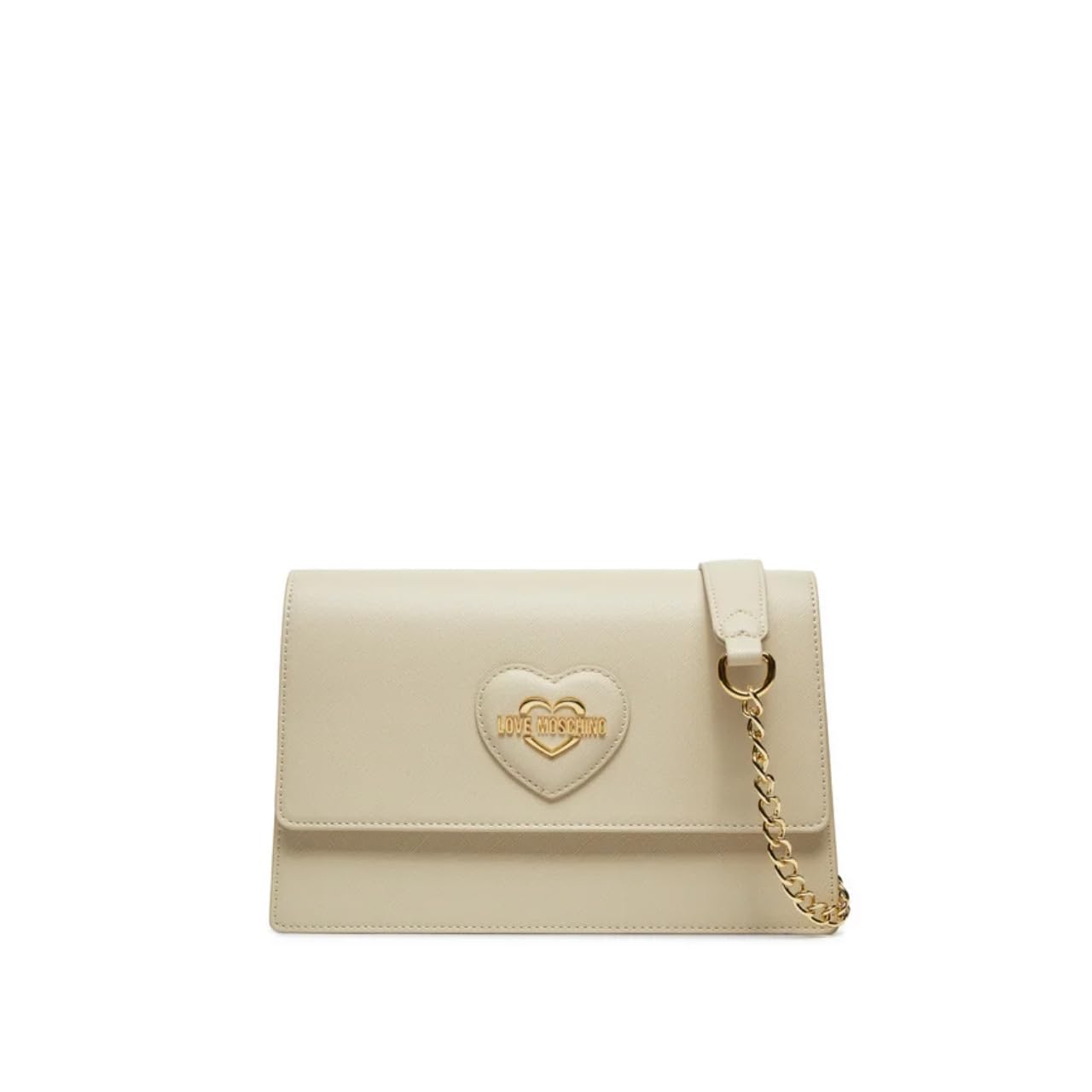 Love Moschino Damen Elfenbein Schultertasche Einheitsgröße