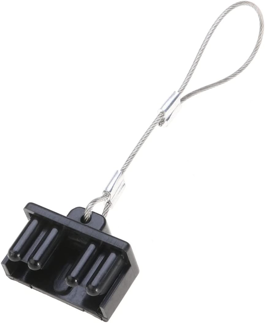 ULTECHNOVO 8pcs Battery Quick Connect Plugs Flat Plug Jumper Cables Wire Connectors Battery Terminal Connectors for Winch Trailer Electric Car