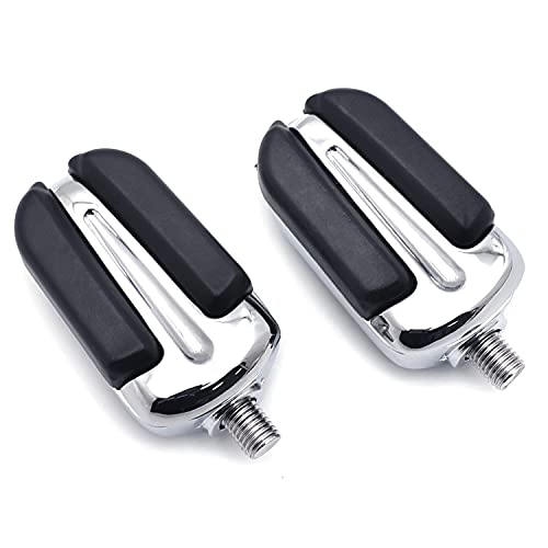 HTTMT 216-105- 2 PCs Chrome Slipstream Shifter Peg Compatible with Harley Davidson all models (Electra Glide Standard FLHT/Electra Glide Classic FLHTC/Electra Glide Standard EFI FLHTI/Road Glide EFI