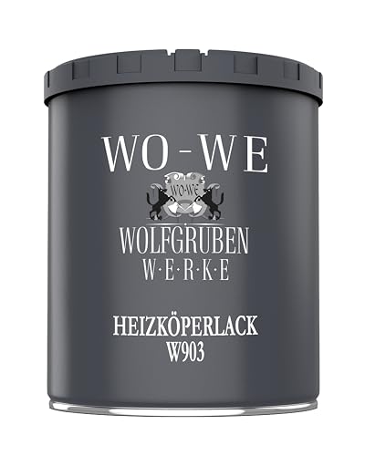 Heizkörperlack Heizungsfarbe W903 Tief-SCHWARZ ähnl. RAL...