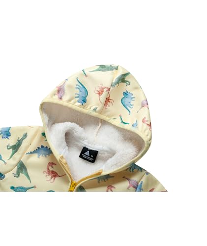 Image of V VALANCH Toddler Fleece Jacket Boys Girls Zip Up Hoodie Sweatshirt | Full Fleece Lining Throughout, Thick Warm, Cartoon, for Casual, School, Outerwear, Winter