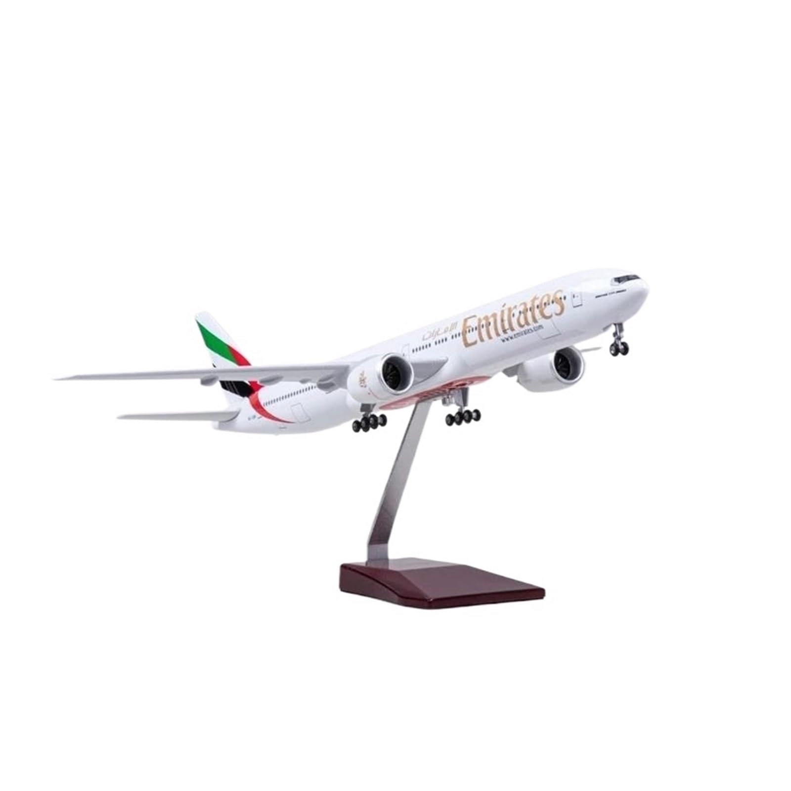 Diecast Airplane Toys Scala 1/157 per Aereo B777 Modello degli Emirati Arabi Uniti Modello di Aereo in Resina Modello di Aeroplano Costruzione di Modelli di aeroplani Decorazione Modello di