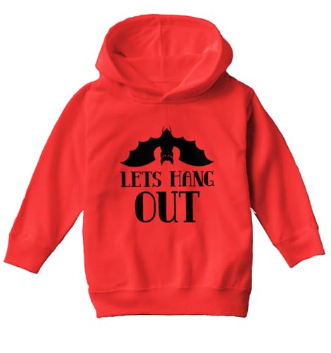 Tcombo Lets Hang Out - Bat Vampire Toddler/Youth Fleece Hoodie