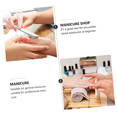 Mini outils de manucure à double face pour un polissage précis