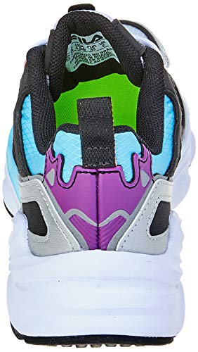 Tênis, Skipper, Fila, Feminino, Branco/Preto/Azul, 37