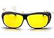Saulmann ► Kontrast Fahrbrille mit UV-Schutz gegen blendendes Licht und Antireflexbeschichtung. Blendschutzbrille mit hoher Kontrastverstärkung für scharfes Sehen bei schwierigem Licht.