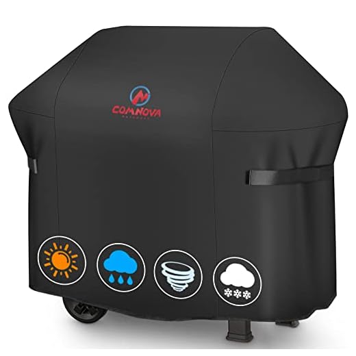 BBQ Gas Grill Cover, 48 Inch for Weber Spirit 2, Waterproof Weather Resistant, UV & Fade Resistant, PU Coating for Weber Spirit II 200 Series, Spirit 200, Spirit II E210 Gas Grill