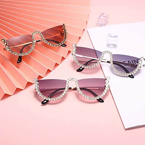 Lunettes de soleil légères demi-monture pour éviter les marques de bronzage - 7