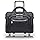 McKleinUSA I Series, Gold Coast, Full Grain Cashmere Napa Leather, 17" Leather Patented Detachable -Wheeled Laptop Briefcase, Black (43185), One Size