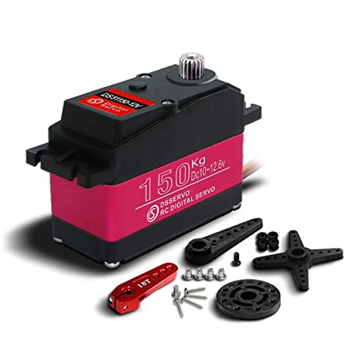 Servo 150 kg ZOSKAY haute résistance en acier pour châssis LOSI 5T