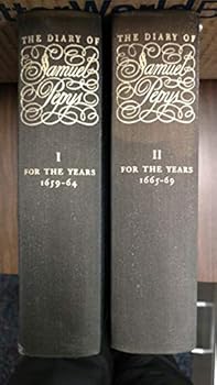 Hardcover The Diary of Samuel Pepys,Volume I & II Book