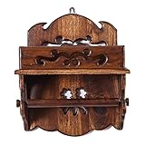 YZJSSL Porta Carta igienica Appendino per Rotolo di Carta igienica Porta a Parete Porta Carta igienica Dispenser Decorativo per Rotolo di Carta velina Accessori per Il Bagno-L