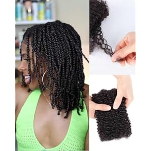 Mini Twist Afro Kinkys Bulk Human H...