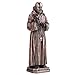 Veronese Design 8 1/2 Inch Saint Pio of Pietrelcina Cold Cast Resin Bronze Finish Religious Sculpture