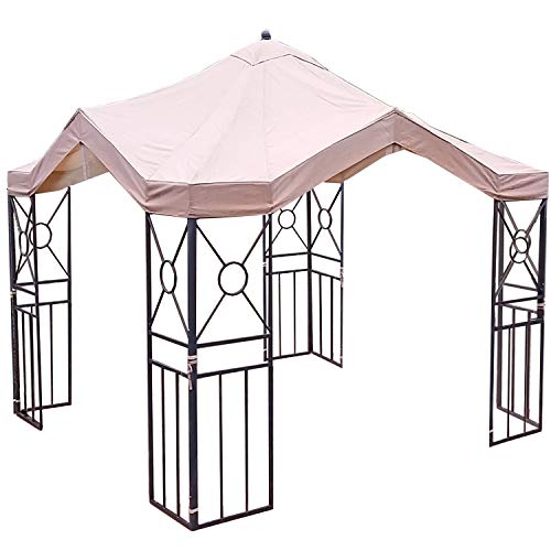 Deluxe Pagoda Gazebo Replacement Canopy Top Cover