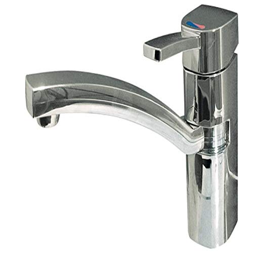 Brunner 300/247-1 Capri - Grifo de Cocina Monomando Mezclador para Caravana (Cromado)