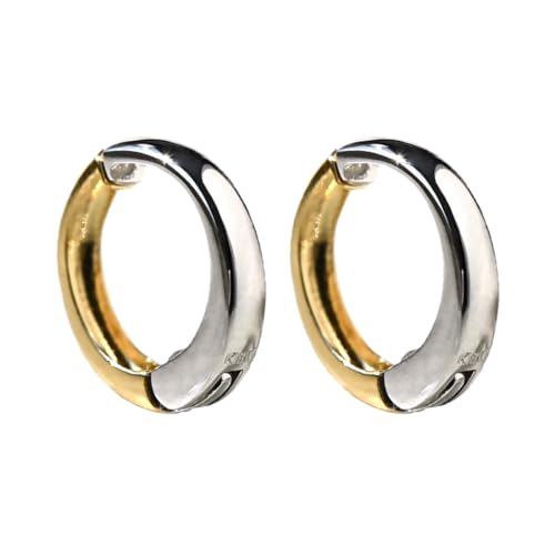 �s�A�����O K18 �b�� �C�������O ���o�[�V�u�� ���K�i �s�A�����O�� 18�� 18k �C���[�J�t �m���z�[���s�A�X �V���v�� �t�[�v �l�C �C���[�N���b�v �m���z�[���C�������O(pieg0011) (K18WG+YG)