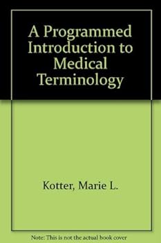 Paperback A Programmed Introduction to Medical Terminology Book