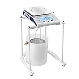 AMZOPDGS Elektronische Laborwaage Hydrostatische Mechanik Waage 0,1 g 0,001 g Digitalanzeige Digitalwaage mit Unterstützung für Dichtetest