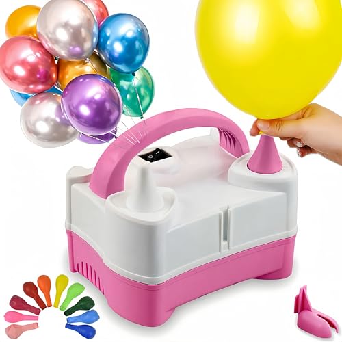 Aju Jiajia ELECTRIC BALLOON PUMP 73005C Electric Balloon Pump Kit,Dual Nozzle Air Pump cover