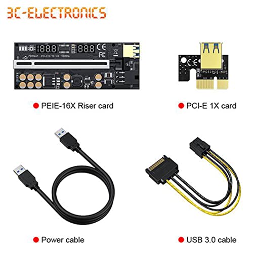 Riser PCIE 016 pour stabiliser l'alimentation de carte graphique - 3