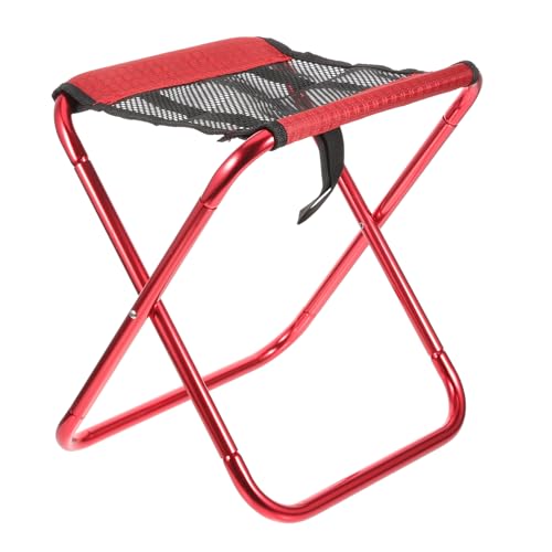 ibasenice Fishing Folding Chair Portable Stool Lightweight Quick-fold for Camping Beach Hunting Portable Folding Stool