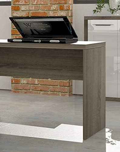 Movian Desk Junction, Wood, Dark Brown, 74.5 x 92 x 60