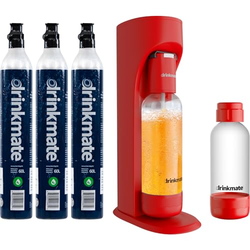 Drinkmate OmniFizz Sparkling Water Maker & Bundle