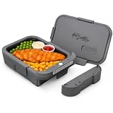 Hot Bento PLUS Self-Heated Cordless Lunch Box & Food Warmer, Slate
