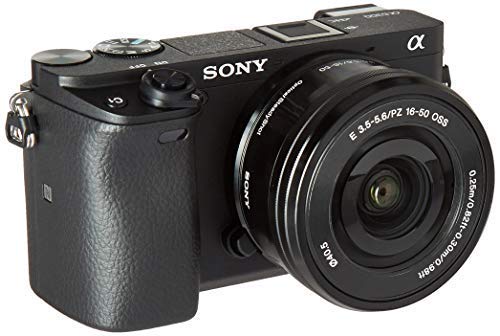 Sony Alpha a6300 ILCE 6300L/S Body with 3in LCD & 16-50mm Power Zoom Lens - E Mount Compatible - Sil