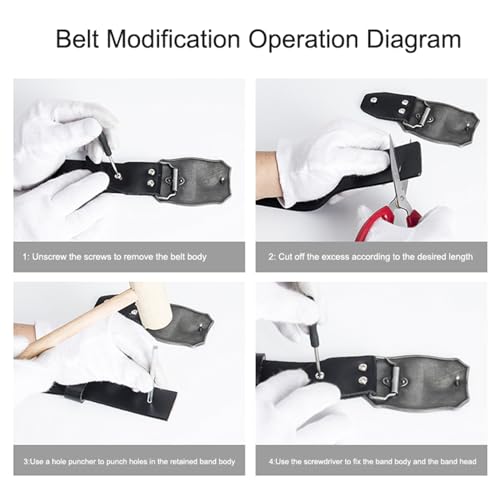 Leather Embossed Belt Adjustable Fashion Personalities Carved Buckle Western Metal Punk Rock Style Jeans Belt3