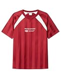 T SHIRT Camiseta DE Manga Corta DE FÚTBOL A Rayas