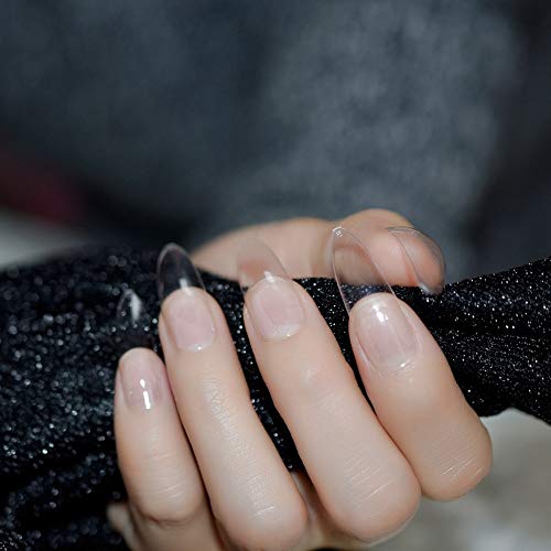 CoolNail Extra Long Sharp Stiletto Clear False Nails Pointed Stilettos Press On Nails For Fingers Full Cover DIY Artificial Nail Tips - Thumbnail 2