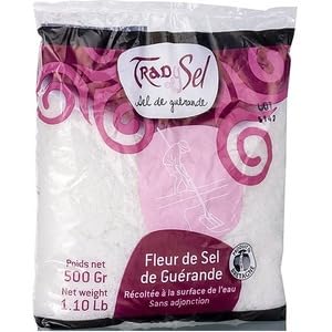 Trad Y Sel Fleur de sel de Guerande 500g (Trad Y Sel Guerande Flower of Salt 500g)