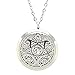 Produktbild Aromatherapie-Anhänger Mode Silber Lotus (38Mm) 316L Edelstahl Aromatherapie Ätherisches Öl Diffusor Medaillons Halskette