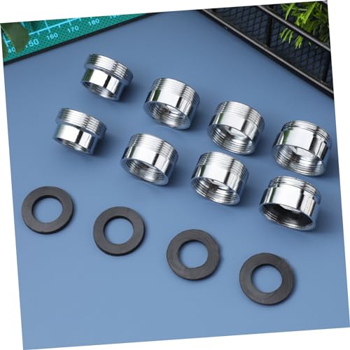 Adaptadores de manguera SHINEOFI de 8 piezas para grifos de cocina y jardín con alta conexión 6