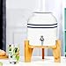 ANYGIMIN Drink Dispenser,Water Dispenser And Beverage Dispenser Stand. Fit Max 10.9 Inch Diameter Loads Up to 5 Gallons - Natural Bamboo Wood