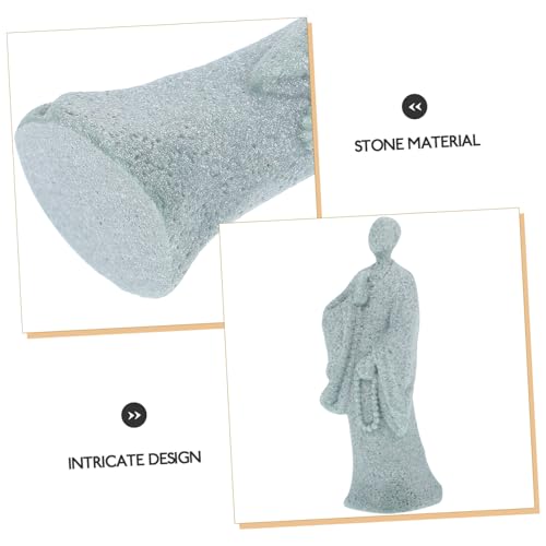 Bonsaï Zen Fleur et Sculptures Vintage de Bouddha en Grès