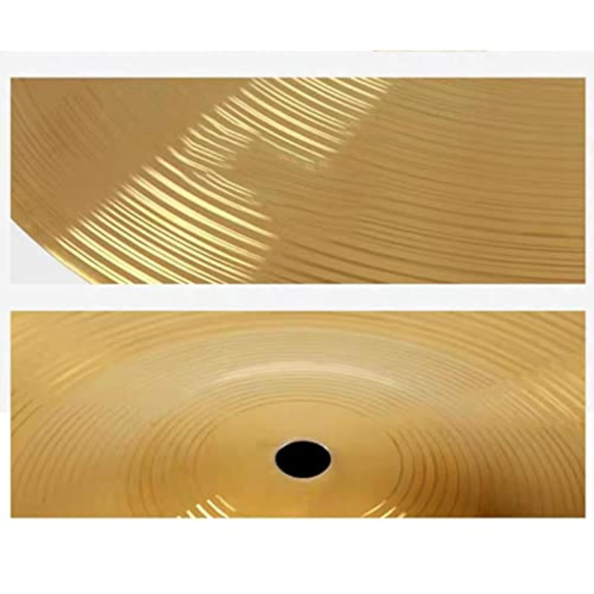 Brass Crash Cymbal for Drum Players, 8 Inch