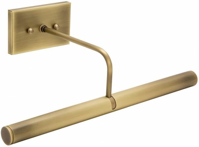 House of Troy DSL14-71 Direct Wire Slim-Line Picture Light, 14", Antique Brass