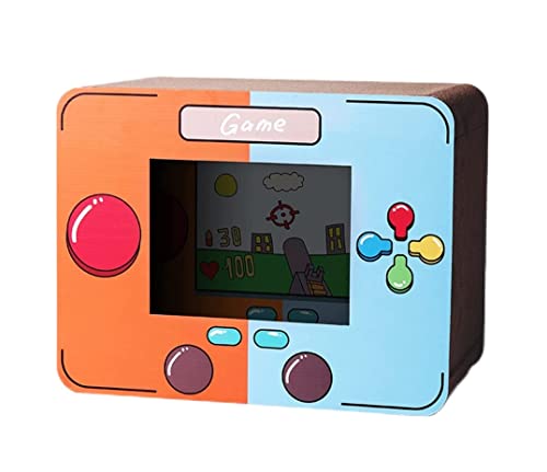 爪とぎパッド 猫の引っかき傷の家トンネルやソファとして屋内猫のための引っかきパッドを備えた耐久性のある再利用可能な段ボールの猫の家 室内猫用おもちゃ(E)