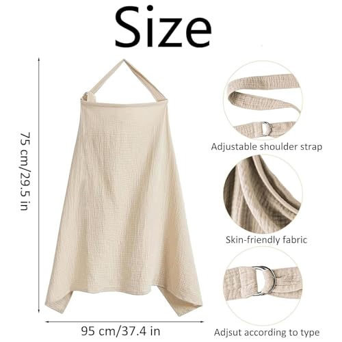 Stilltuch, Stilltuch für Unterwegs, Kinderwagenabdeckung, Stillschal für Baby Mutter, Stillschal für Unterwegs, Nursing Cover, Stillen, Breastfeeding Cover